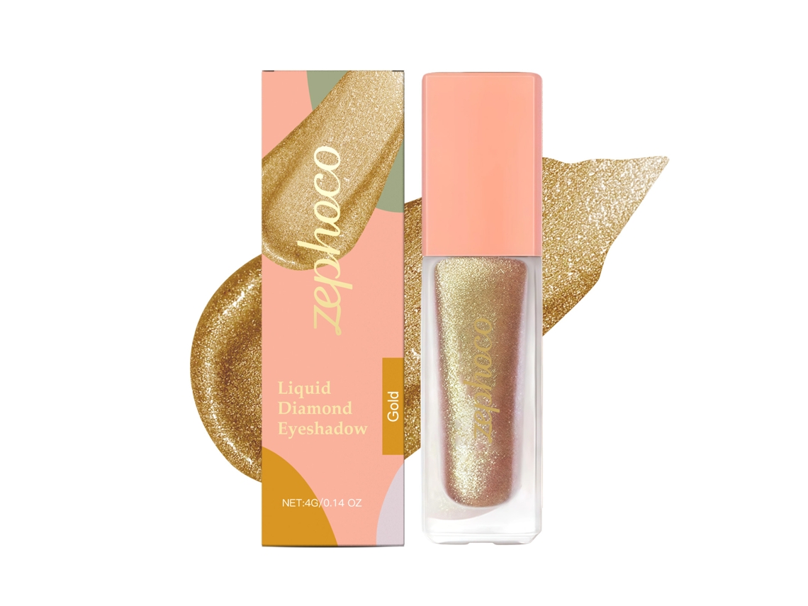 Sombra Diamond Shimmer Dourado Olhos