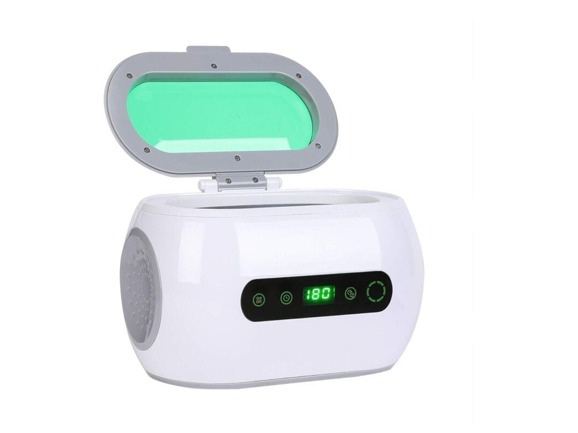 Lava Ultrassônico Profissional 600ml Para Óculos, Relógios, Jóias, Próteses Dentárias E Utensílios