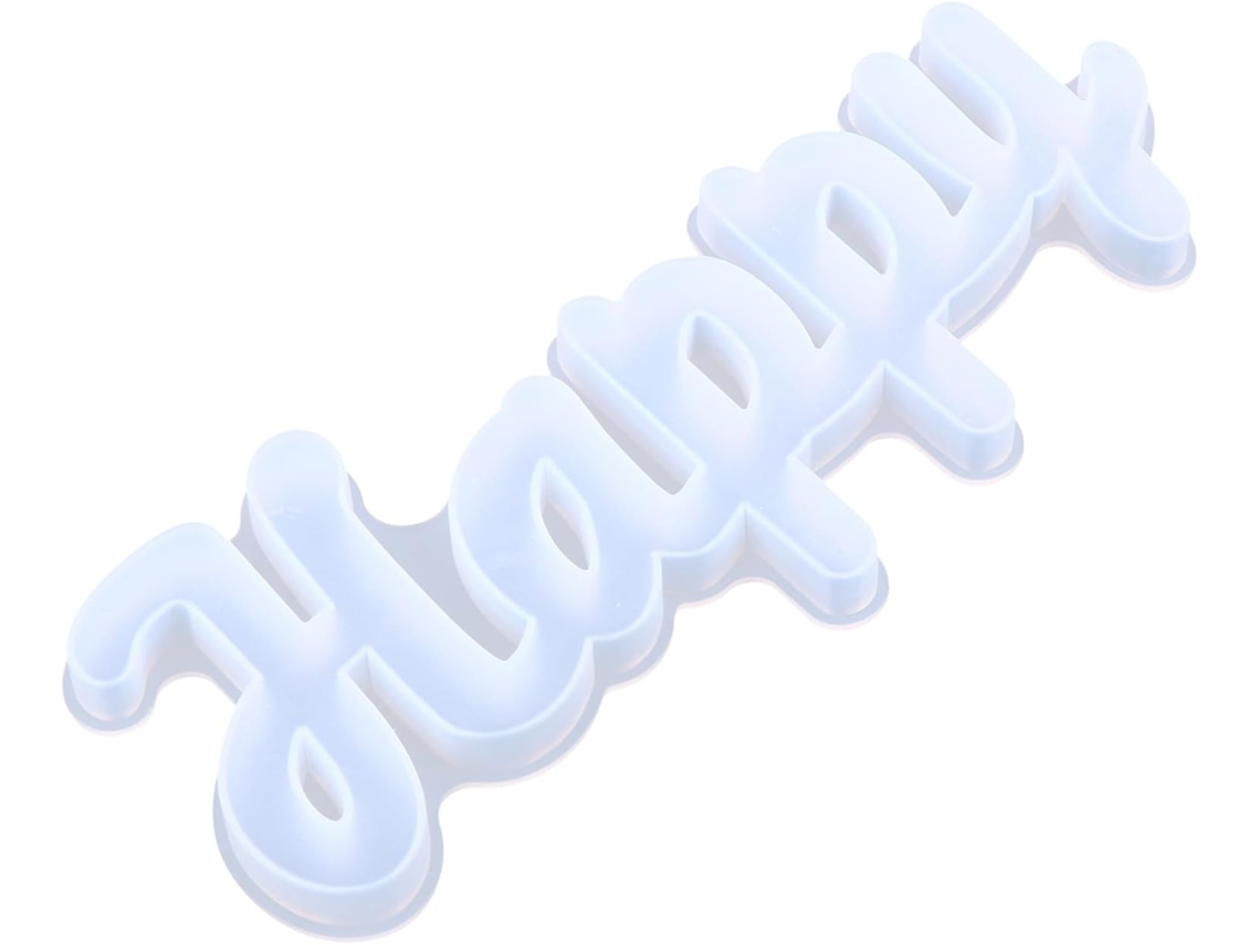 Molde de Silicone para Resina Cristal Água com Design Exclusivo. Durável e Fácil Limpar, Ideal CHABERLU