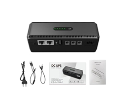 Yuru fonte de energia ininterrupta UPS 5V/9V/12V com bateria recarregável | S/MARCA
