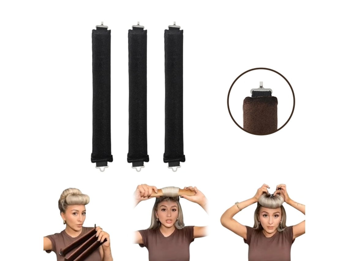 Herramientas de peinado sin calor para rizar o usar calor - Aquaforge