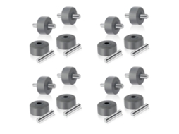 8set Replacement Front Wheel for Shark Vacuum Nv350 Nv351 Nv352 Nv355 Nv356e Nv500 Nv501 Nv502 S/MARCA