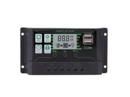 Controlador de Carregamento Solar PWM Dual USB 5V 100A | S/MARCA