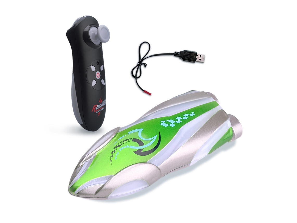 Vermelhahuican 809 Mini Lancha Rc Alta Velocidade 2 Motores Luz Led Rotação 360° Brinquedo Piscina MDUG