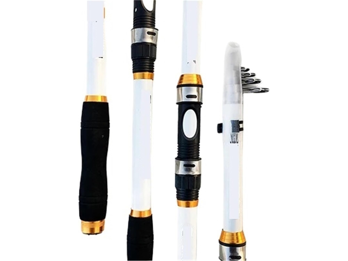 3,6 M Vara Pesca Telescópica Fibra Carbono Água Doce
