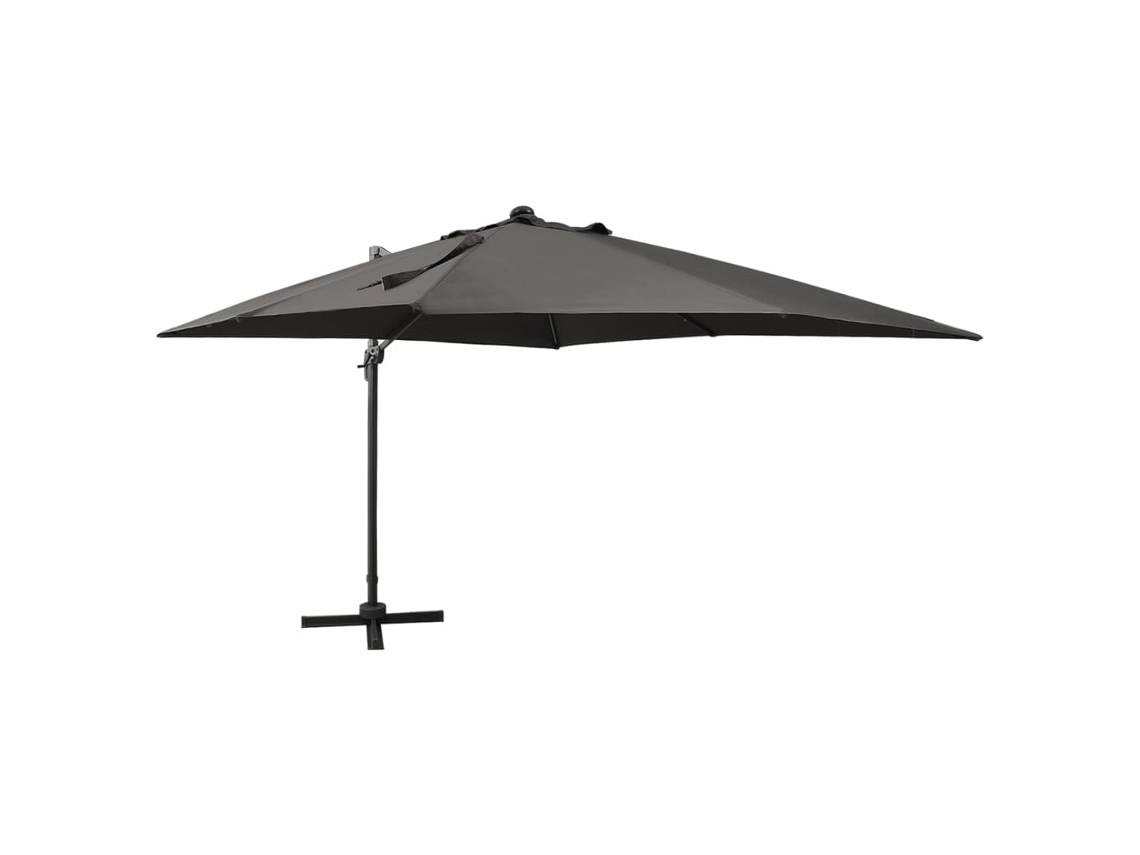 Cantilever Garden Parasol, Cantilever Garden Parasols Vidaxl Antracite Tecido (n/a)