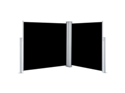 Side Awning, Side Awnings Vidaxl Preto (120 X 600 Cm)