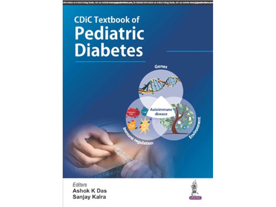 Livro cdic textbook of pediatric diabetes de ashok k das,sanjay kalra