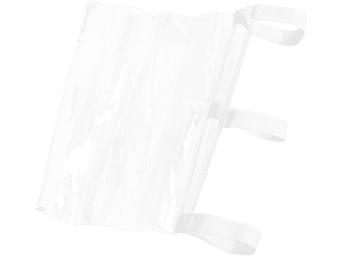 Capa Protetora Respirável Para Assento, Antiderrapante E Resistente À Sujeira, Com Faixas Elásticas, Transparente, Ideal