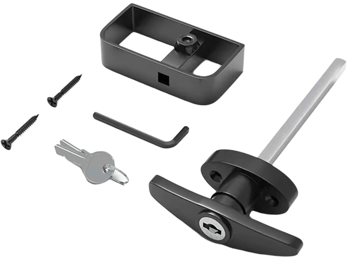 Fechos De Metal Para Portas Galpões Com Haste Alongada Uso Externo E Puxador 99mm Melhorias Galinheiros Robustos