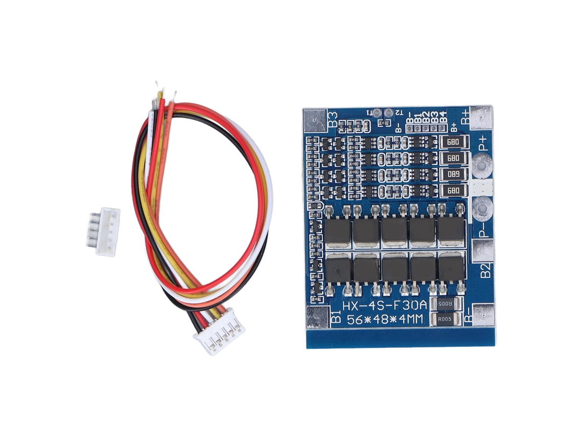 Laxiscreed Placa De Proteção Para Bateria De Lítio 4s 14.8v 30a Com Balanceamento
