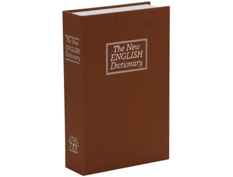 Tapete de segurança para livros em grupo 24 × 15,5 × 5,5 cm, marrom