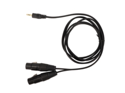 Cabo 3,5mm Macho para Dúplo Xlr Fêmea | S/MARCA