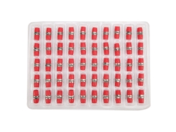 Yuru 50pcs Acoplador de Fibra Óptica Fc Simplex Fc/upc Metal Conexão Adaptador Aplicativo Industrial