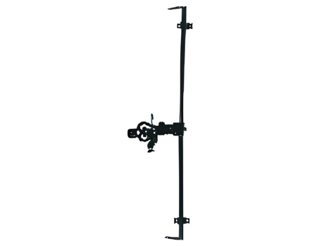 Puxador de Obturador Hns Torbel L.2500 Mm Preto Puxador de Folha Gancho Direito TORBEL INDUSTRIE