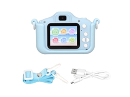 Câmera digital infantil de 2 polegadas, compacta, grava vídeos, joga, MP3 CHABERLU