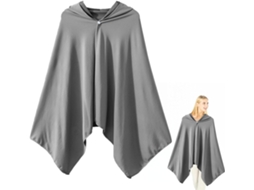 Poncho de Proteção Solar, Secagem Rápida, Macio, Leve, Portátil, com Capuz, Lenço Refrescante para CHABERLU