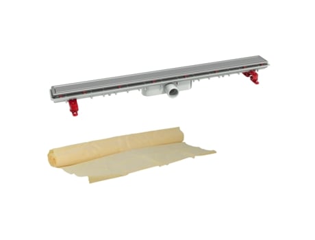 Calha de Duche em Aço Inoxidável Reversível 990Mm Tapete Sicanatfh10R NICOLL