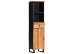 Bathroom Cabinet, Bathroom Cabinets Vidaxl Marrom Madeira (n/a)