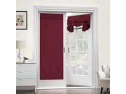Cortina Blackout Para Porta Francesa - Painel De Vidro Com Isolamento Térmico, Cortina Blackout Para Porta E Janela, 66 Cm X 172 Cm