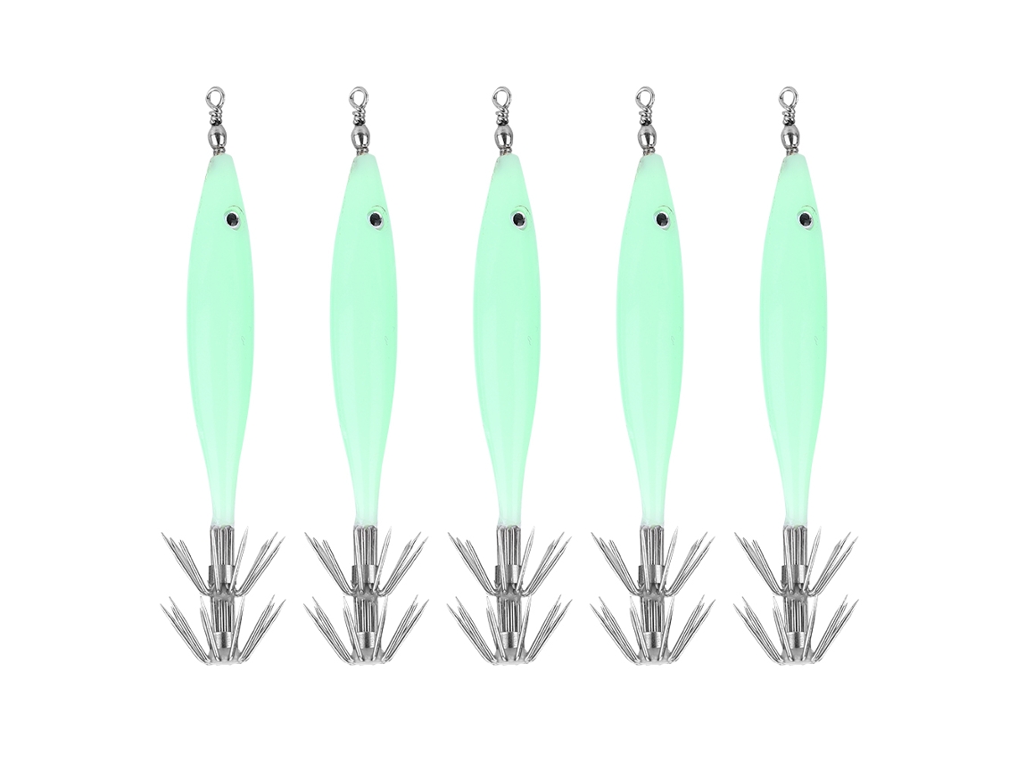 Isca Artificial Luminosa de Lula para Pesca