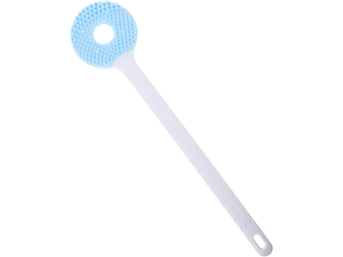 Escova Esfoliante Corporal Healeved Com Cabo Longo De Silicone Que Limpa E Massageia Eficazmente Áreas Difícil Acesso