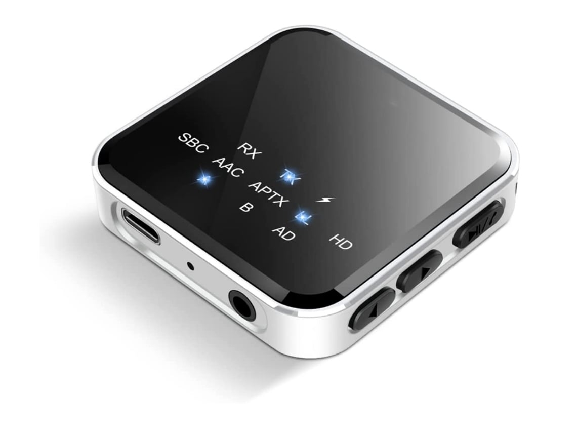 Transmissor/receptor Bluetooth 5.2 ZYBLSSBB sem fios, compatível com aux
