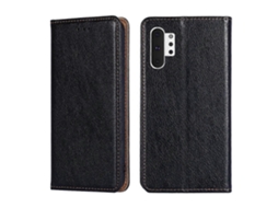 Capa De Couro Sintético Pu + Tpu Com Acabamento Brilhante, Cor Sólida, Com Fecho Magnético Horizontal, Suporte, Compartimento Para Cartões E Carteira