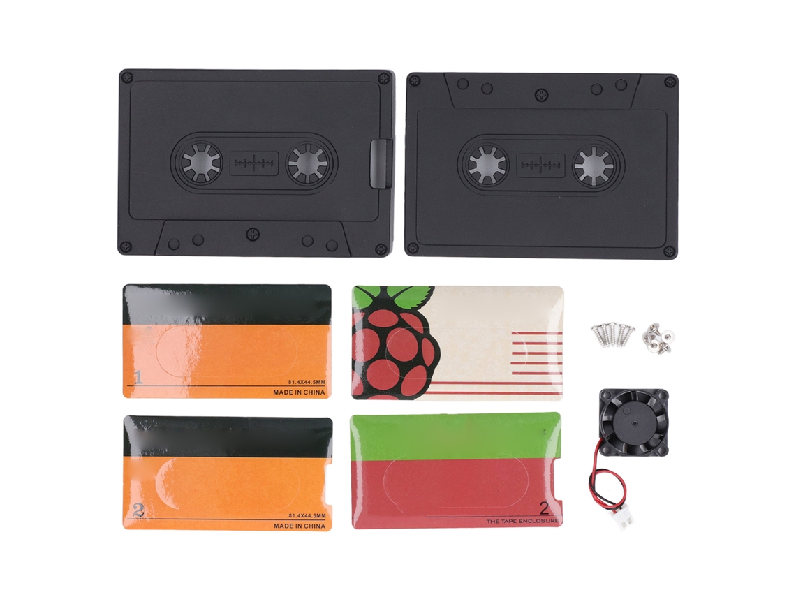 Caja Protectora Em Forma De Cinta De Abs Com Tampa Desmontável E Camada De Resfriamento Para Raspberry Pi 2b 3b 3b+