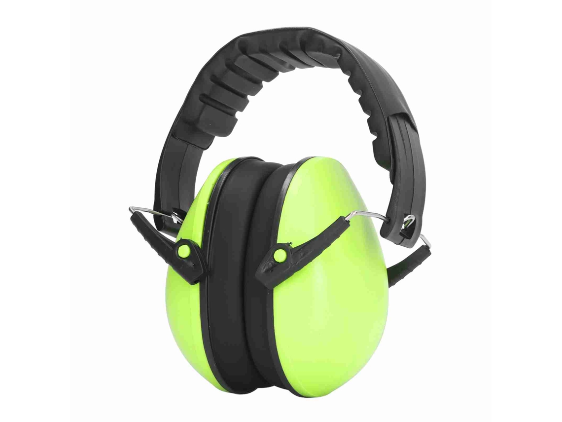 Primerox fone de Ouvido Anti ruído para Bebê com Cancelamento de Ruído Nrr 21db Verde Macio Abs
