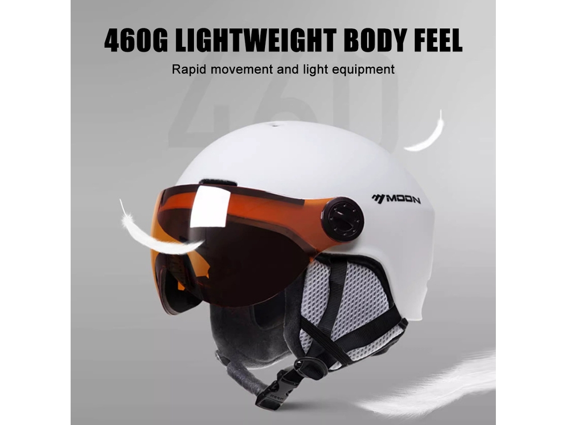 Casco Antivento para Inverno, Ajustável, para Moto, Bicicleta, Esqui, Snowboard, Skate | S/MARCA