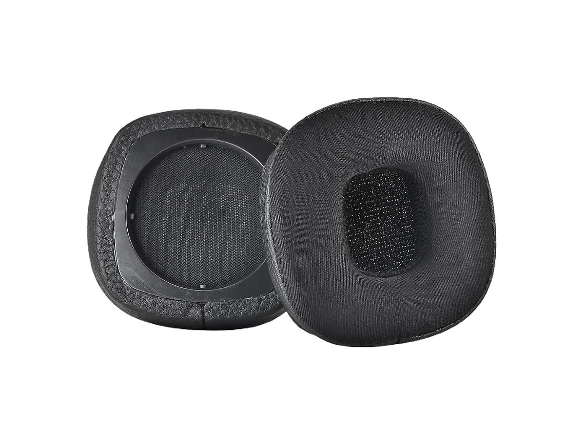 Lurelia Almofadas Auriculares Com Gel Refrescante Compatíveis Com Major Ii Iii 3 4 Preto - 1 Par Com Estojo Led