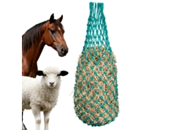 Redes De Feno Para Cavalos 4 Unidades Alimentação Lenta Orifícios 38 X 38 Mm Vevor