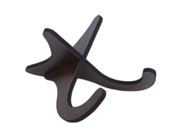 Suporte Portátil de Madeira com Prateleira Removível, Suporte para Violino, Suporte para Ukulele, Acessórios para Instrumentos Musicais AQUAFORGE