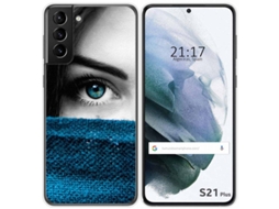 Capa Samsung Galaxy S21+ Plus 5G TUMUNDOSMARTPHONE Desenhos Multicor