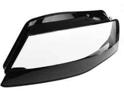 Capa Decorativa Transparente Para Farol Audi A4 A4l B8 2009-2012, Esquerda Direita 1*direita