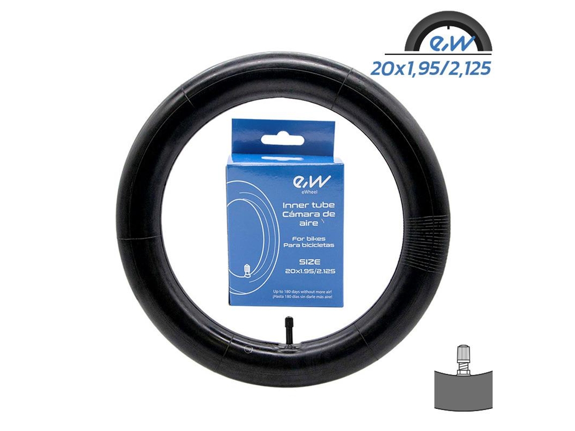 Tubo Interno Ewheel 20x1.9/2.125 - Válvula Reta