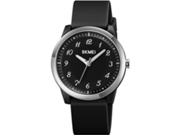 Lurelia Relógio Feminino, Movimento De Quartzo, 225 Mm, Silicone, Resistente À Água 50m, Preto