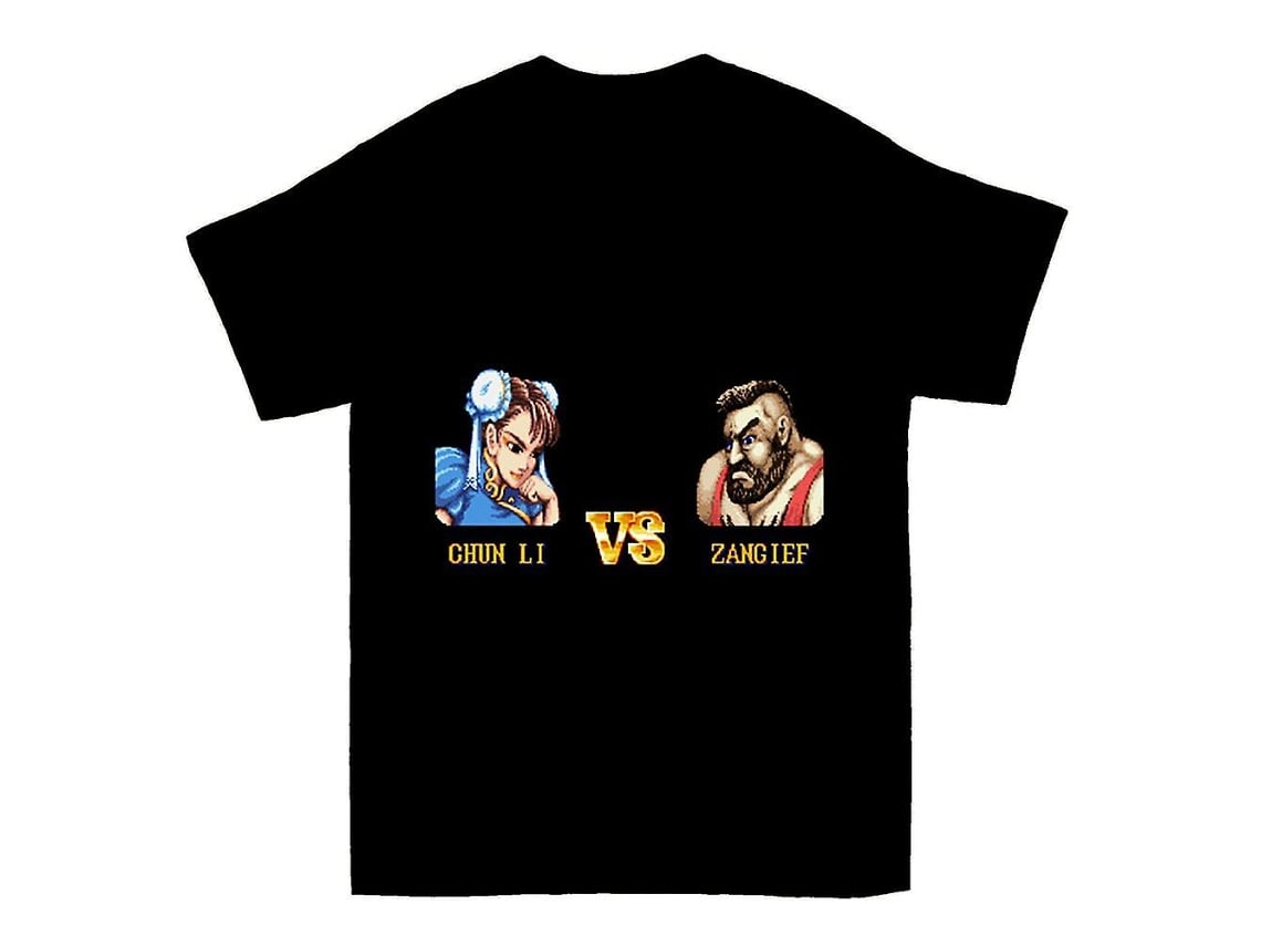 T-Shirt ROCKINSTONE Chun Vs Zangief Fight para Homem (S)