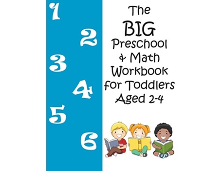 Livro The BIG Preschool Math Workbook for Toddlers Aged 24 de Boulevard Books (Inglês)