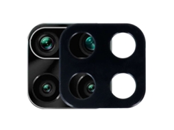 Protetor Cámara Metalizado Preto para Xiaomi Redmi Note 9s LA CASA DE LAS CARCASAS