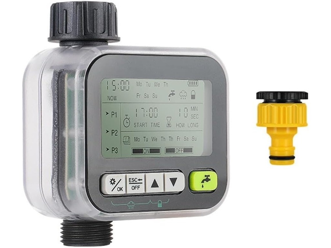 Temporizador Digital De Água, Controlador Irrigação Programável Com