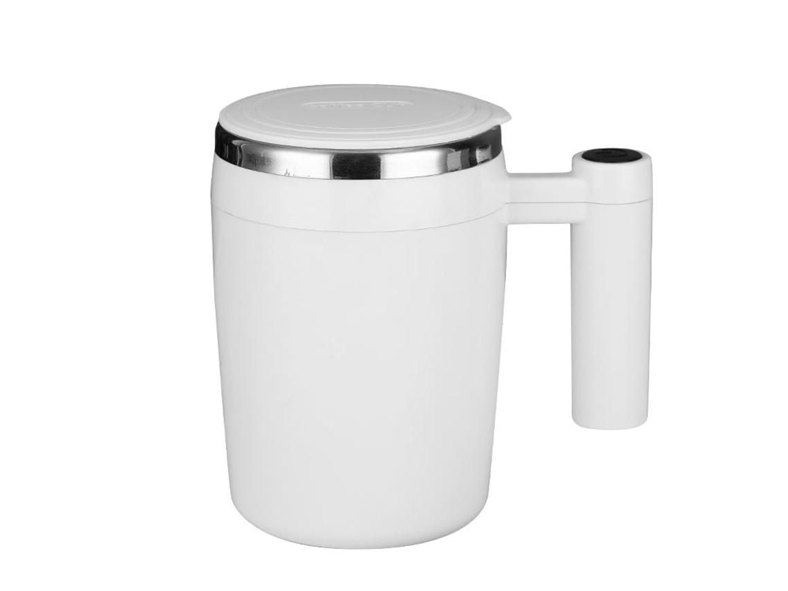 Caneca de Mistura LAXISCREED 380ml Inox Bateria Recarregável Branco