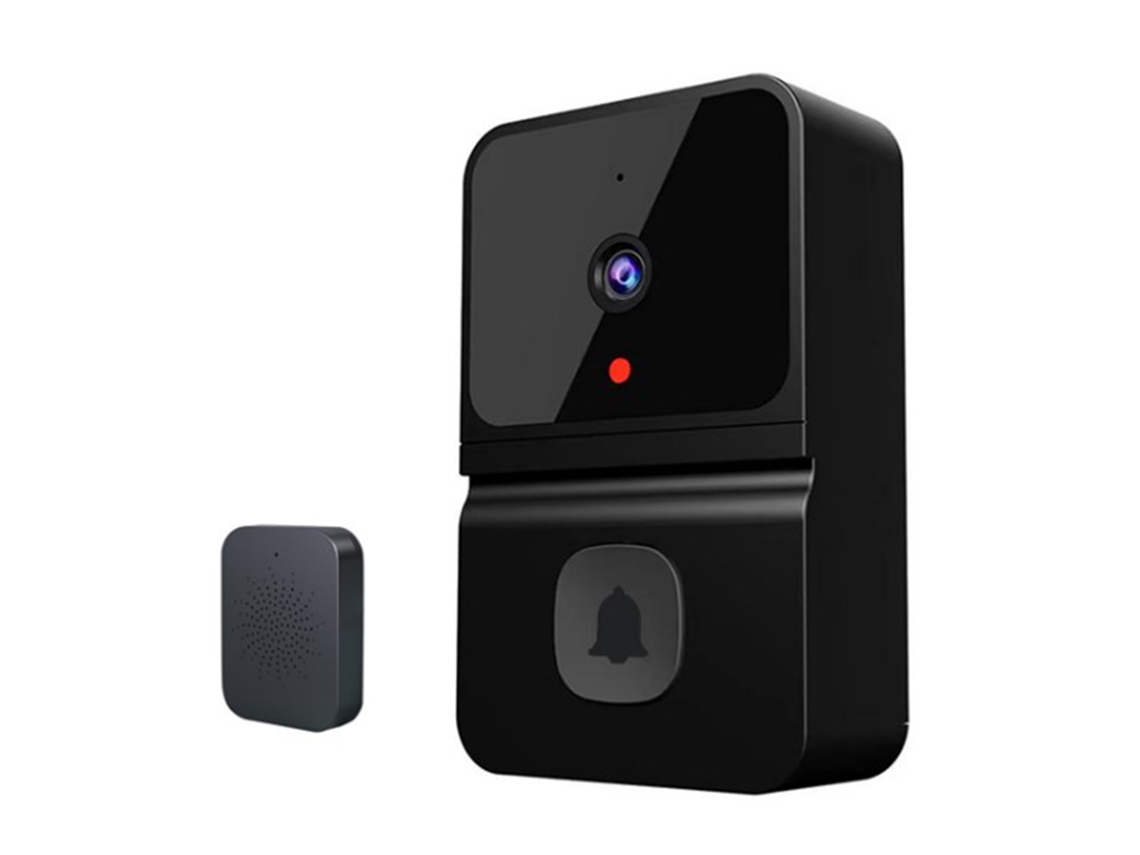 Câmera De Campainha De Vídeo Sem Fio Wifi Laxiscreed Com Visão Noturna E Interfone De Duas Vias