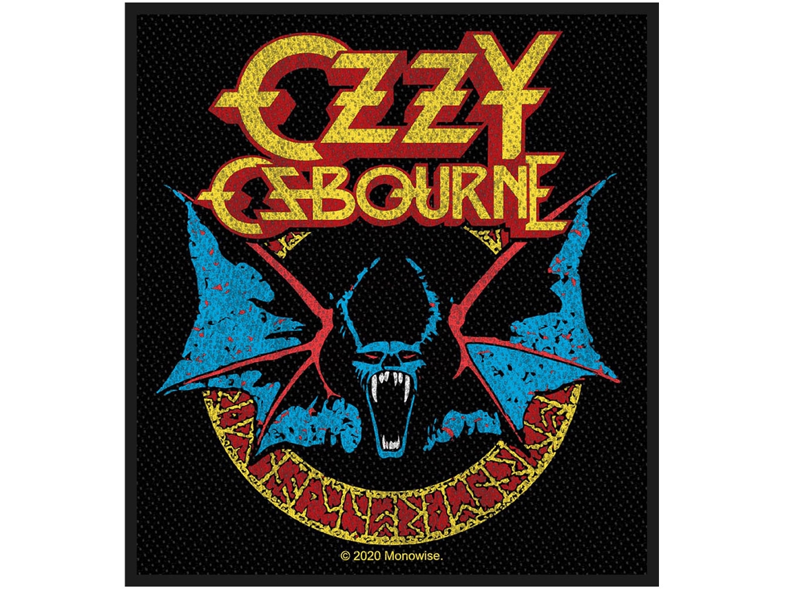 Emblema de Coser ROCK OFF Ozzy Osbourne Bat