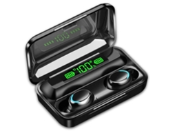 Fones Esportivos Bluetooth Abertos Sem Fio À Prova D'água Carregamento Rápido Para Treino Corrida Caminhada Ciclismo Preto JIAPEI