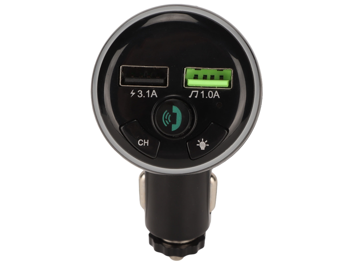 Transmissor Bluetooth Fm Carro Com Usb
