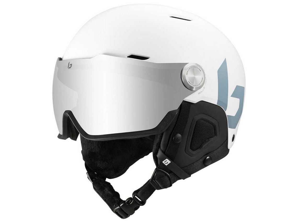 BOLLE Capacete Might Visor Branco M