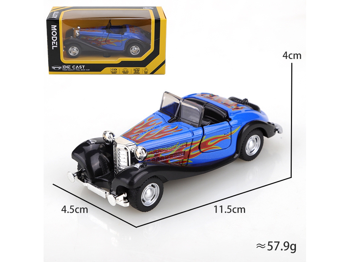 Miniaturas de Carros Fundidos em Metal, Carros de Brinquedo para Crianças MDUG