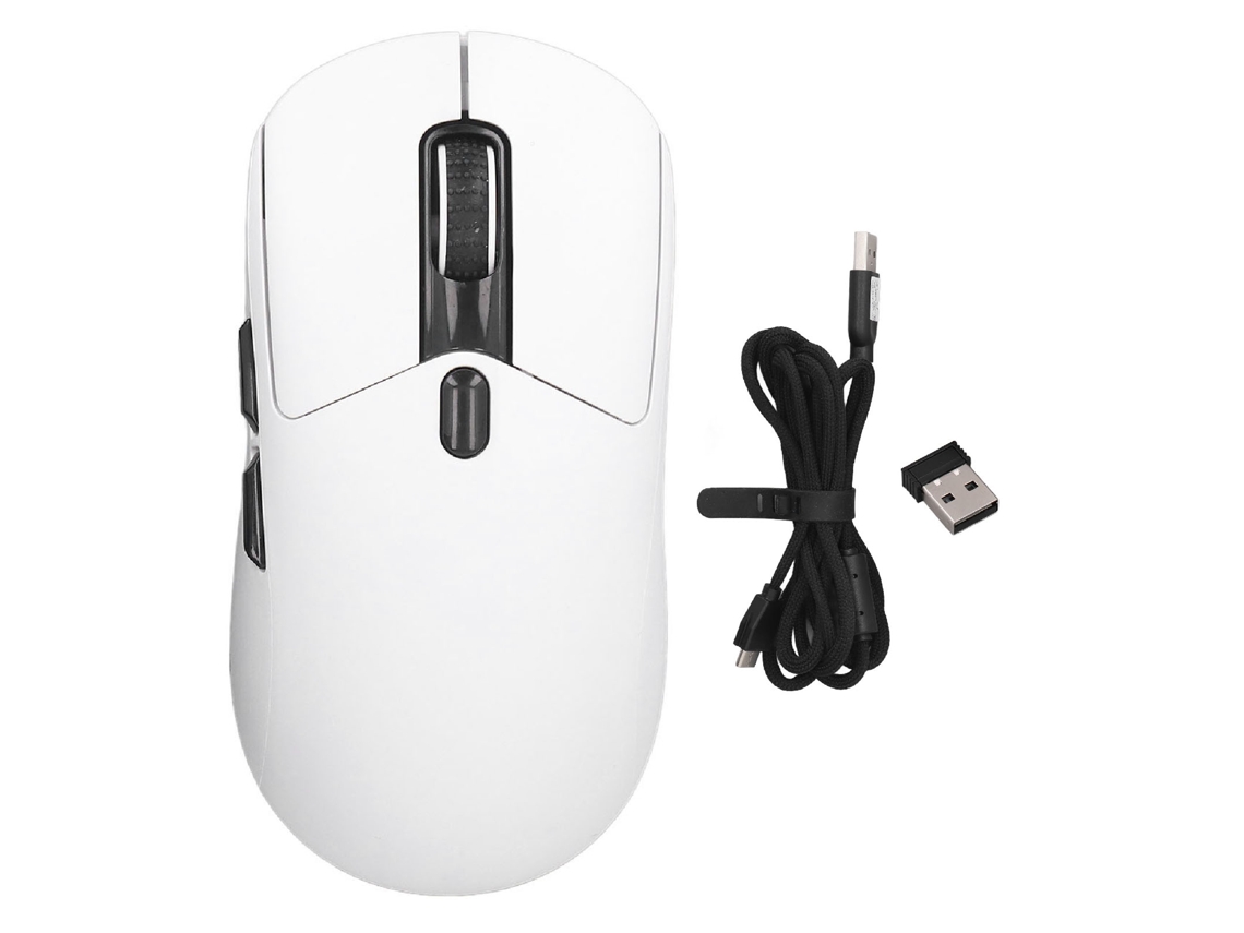Mouse Gamer Rgb Com 3 Modos Fio E Sem Fio
